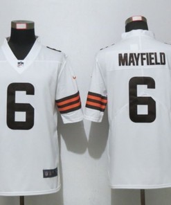 Cleveland Browns Baker Mayfield #6 Nfl 2020 White Jersey
