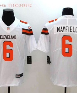 Cleveland Browns Baker Mayfield #6 Nfl 2020 White Jersey Jersey