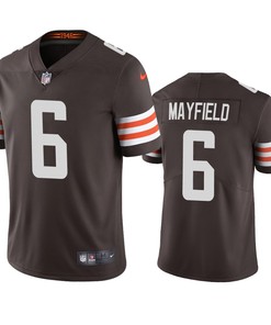 Cleveland Browns Baker Mayfield Brown 2020 Vapor Limited Jersey - Mens