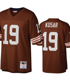 Cleveland Browns Bernie Kosar Brown Legacy Replica Jersey