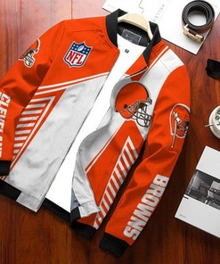 Cleveland Browns Bomber Jacket 351 Sport Design