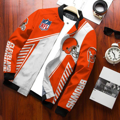 Cleveland Browns Bomber Jacket 351 Sport Design