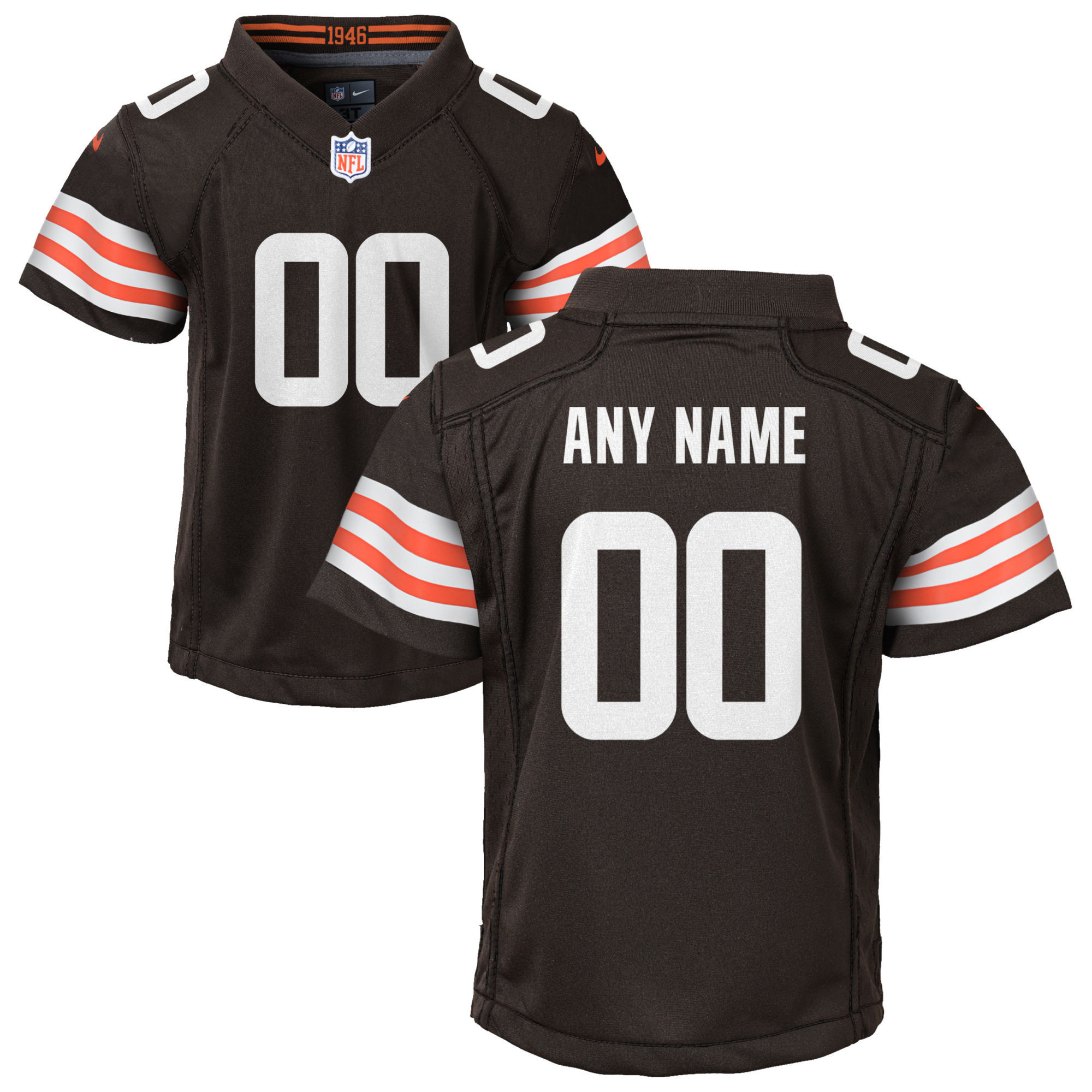 Cleveland Browns Custom Game Jersey - Brown Custom Jerseys Nfl