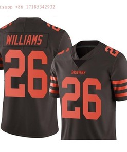 Cleveland Browns Damien Williams #26 Nfl 2020 Brown Jersey Jersey