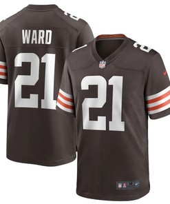 Cleveland Browns Denzel Ward #21 Nfl 2020 Brown Jersey Jersey