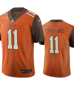 Cleveland Browns Donovan Peoples-jones Brown City Edition Vapor Limited Jersey