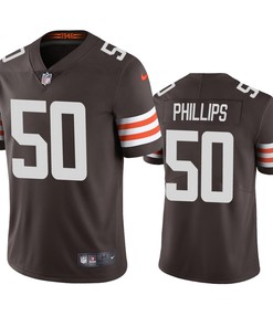 Cleveland Browns Jacob Phillips Brown Vapor Limited Jersey