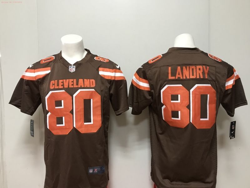 Cleveland Browns Jarvis Landry #80 Nfl 2020 Brown Jersey Jersey