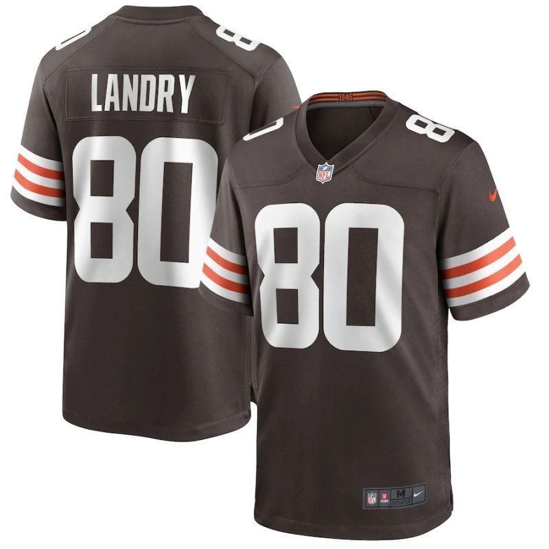 Cleveland Browns Jarvis Landry #80 Nfl 2020 Brown Jersey Jersey