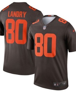 Cleveland Browns Jarvis Landry #80 Nfl 2020 Dark Brown Jersey
