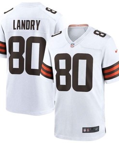 Cleveland Browns Jarvis Landry #80 Nfl 2020 White Jersey Jersey