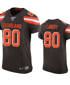 Cleveland Browns Jarvis Landry Brown 100th Season Vapor Elite Jersey