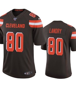 Cleveland Browns Jarvis Landry Brown 100th Season Vapor Limited Jersey