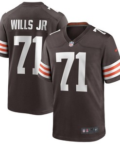 Cleveland Browns Jedrick Wills Jr. Brown 2020 Nfl Draft First Round Pick Game Jersey
