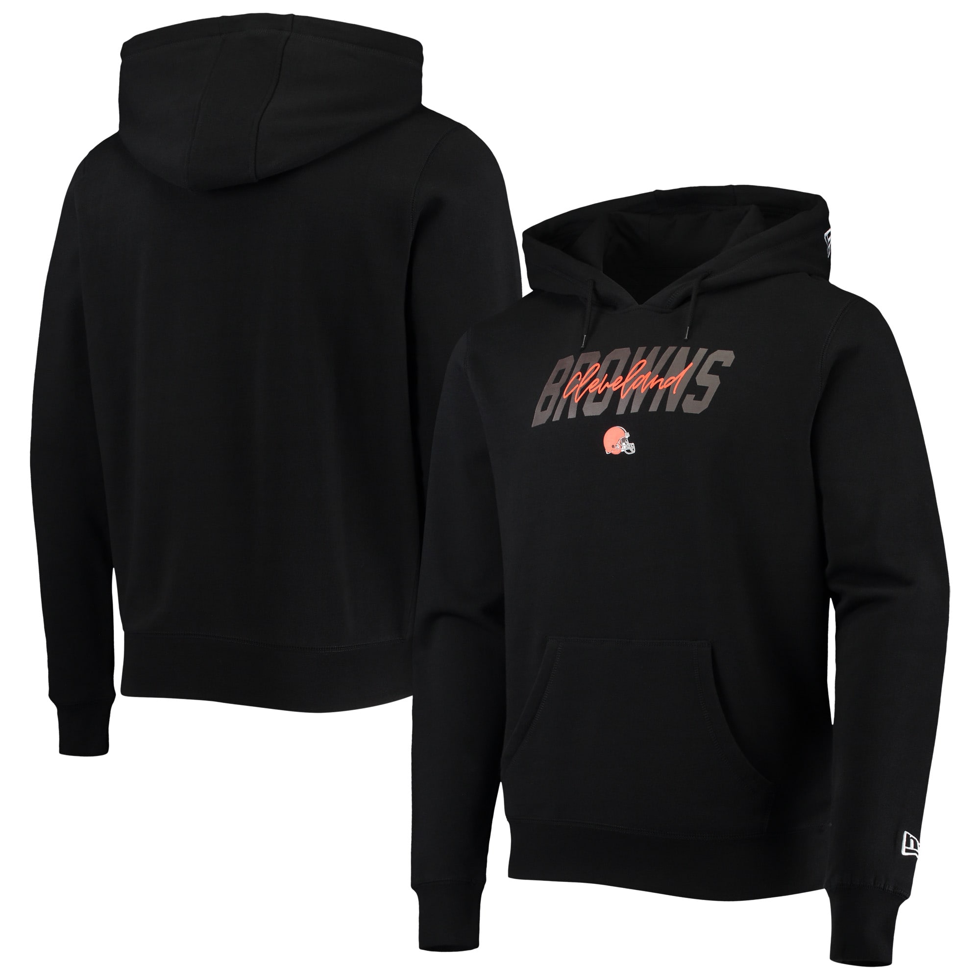 Cleveland Browns New Era 2022 Nfl Draft Collection Pullover Hoodie - Black