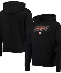 Cleveland Browns New Era 2022 Nfl Draft Collection Pullover Hoodie - Black