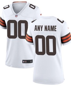 Cleveland Browns Nfl 2020 Personalized Custom White Custom Jersey