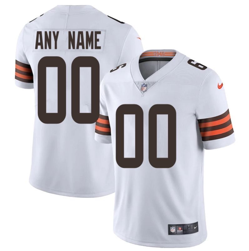 Cleveland Browns Nfl 2020 Personalized Custom White Custom Jersey