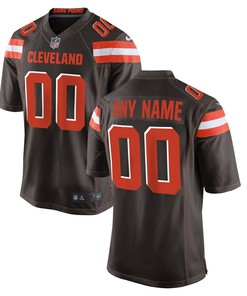 Cleveland Browns Nike Youth Custom Game Jersey - Brown