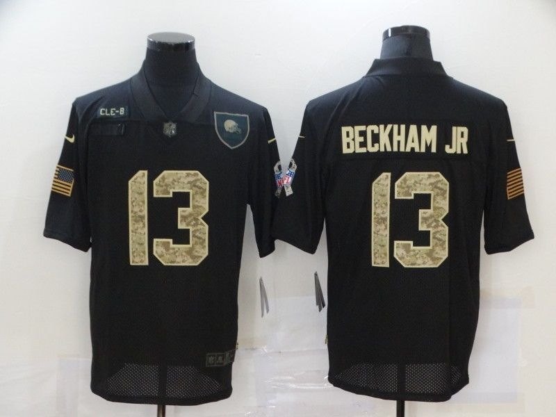 Cleveland Browns Odell Beckham Jr #13 Nfl 2020 Black Jersey