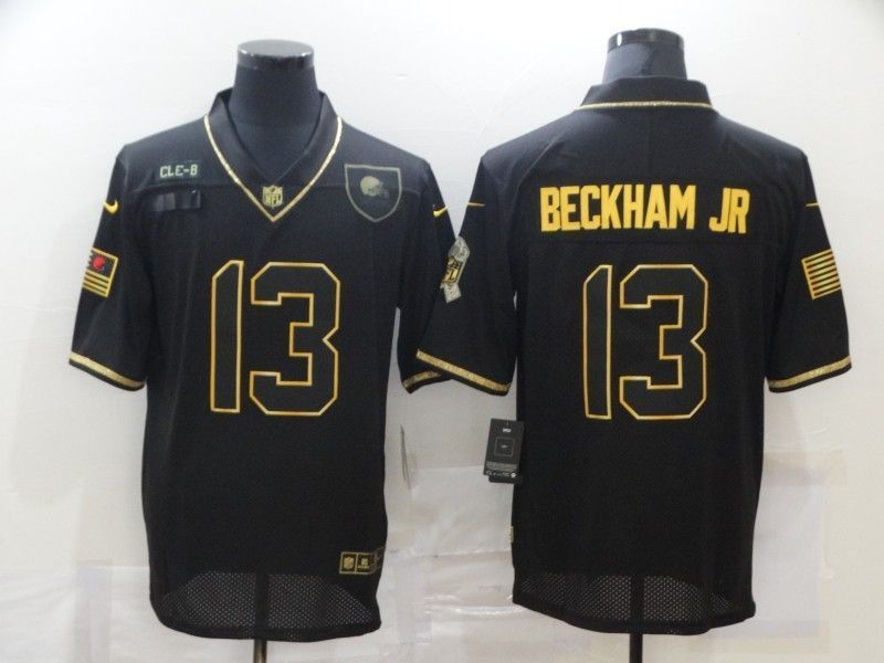 Cleveland Browns Odell Beckham Jr. #13 Nfl 2020 Black Jersey