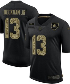 Cleveland Browns Odell Beckham Jr #13 Nfl 2020 Black Jersey