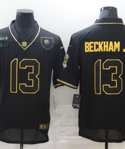 Cleveland Browns Odell Beckham Jr #13 Nfl 2020 Black Jersey
