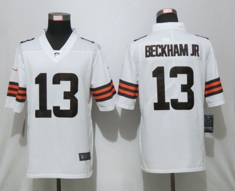 Cleveland Browns Odell Beckham Jr #13 Nfl 2020 White Jersey Jersey