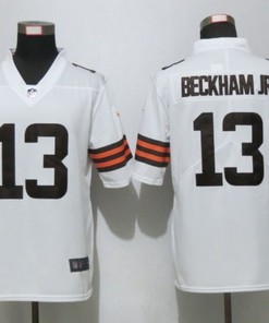 Cleveland Browns Odell Beckham Jr #13 Nfl 2020 White Jersey Jersey
