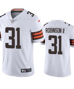 Cleveland Browns Reggie Robinson II 31 White Vapor Limited Jersey - Men's