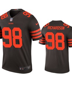 Cleveland Browns Sheldon Richardson Brown Color Rush Legend Jersey - Mens