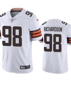 Cleveland Browns Sheldon Richardson White 2020 Vapor Limited Jersey - Mens