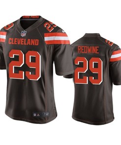 Cleveland Browns Sheldrick Redwine 2019 Nfl Draft Brown Game Jersey