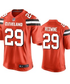 Cleveland Browns Sheldrick Redwine 2019 Nfl Draft Orange Game Jersey
