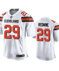 Cleveland Browns Sheldrick Redwine 2019 Nfl Draft White Game Jersey
