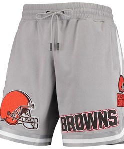 Cleveland Browns Team Standard Core Shorts - Gray