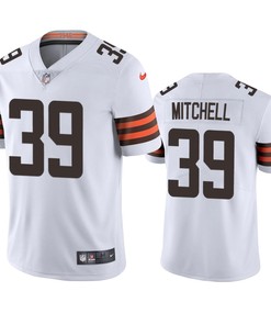 Cleveland Browns Terrance Mitchell White 2020 Vapor Limited Jersey - Mens