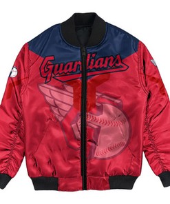 Cleveland Guardians Bomber Jacket Drinking Style - MLB