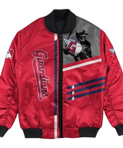 Cleveland Guardians Bomber Jacket Personalized Baseball For Fan - MLB