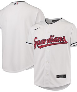 Cleveland Guardians Home Replica Team Jersey - White Mlb