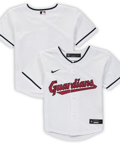 Cleveland Guardians Toddler Replica Team Jersey - White Mlb Ver 1