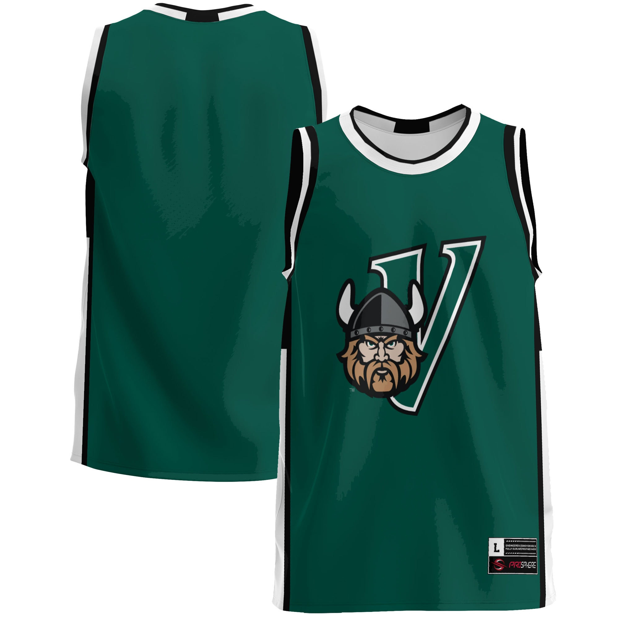 Cleveland State Vikings Basketball Jersey - Forest Green Ncaa