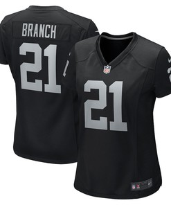 Cliff Branch 21 Las Vegas Raiders Women's Retired Player Game Jersey - Black