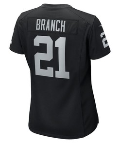 Cliff Branch 21 Las Vegas Raiders Women's Retired Player Game Jersey - Black