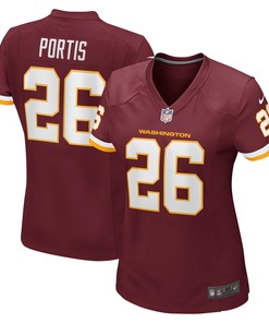 Clinton Portis Washington Football Team Womens Retired Player Jersey - Burgundy Nfl