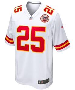Clyde Edwards-Helaire 25 Kansas City Chiefs Game Jersey - White