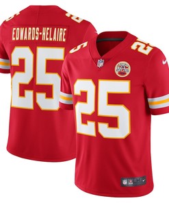 Clyde Edwards-Helaire 25 Kansas City Chiefs Vapor Limited Jersey - Red