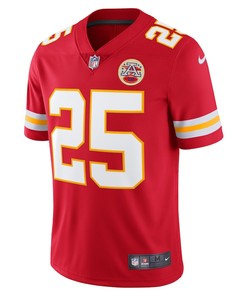 Clyde Edwards-Helaire 25 Kansas City Chiefs Vapor Limited Jersey - Red