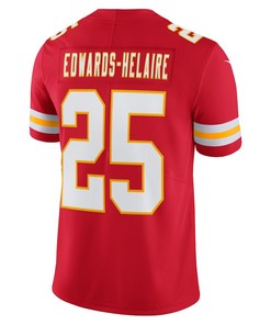 Clyde Edwards-Helaire 25 Kansas City Chiefs Vapor Limited Jersey - Red