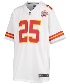 Clyde Edwards-Helaire Kansas City Chiefs Youth Game Jersey - White
